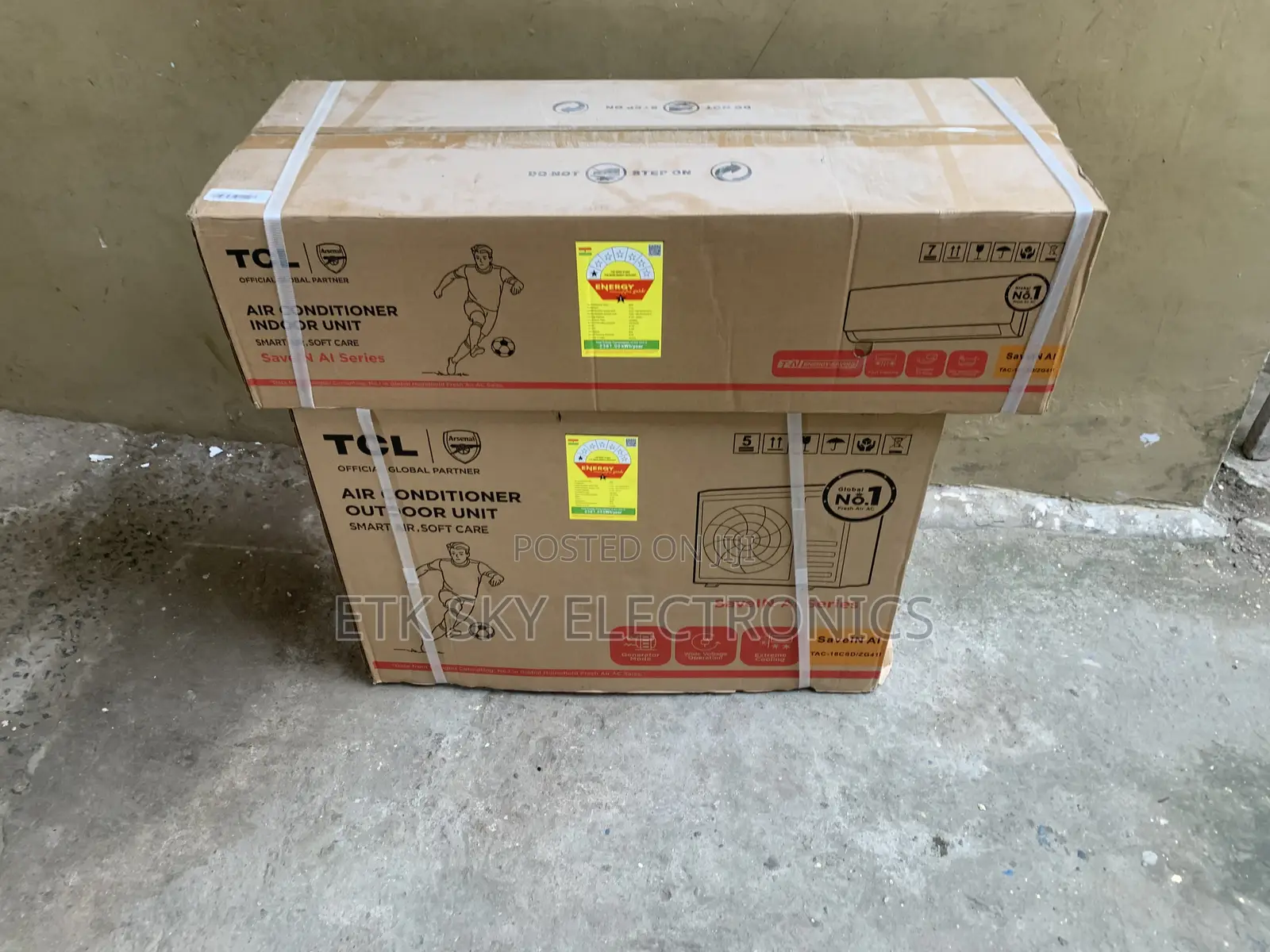 Supreme TCL 1.5 HP Split AC R410 Gas