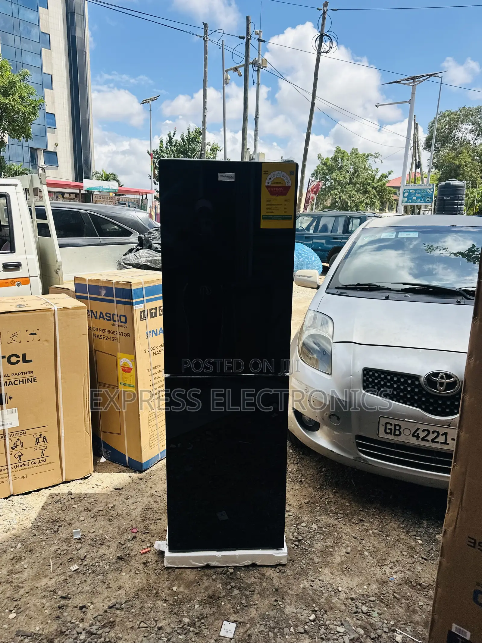 Hot Deals on Nasco NASD2-24fl Fridge Double Door