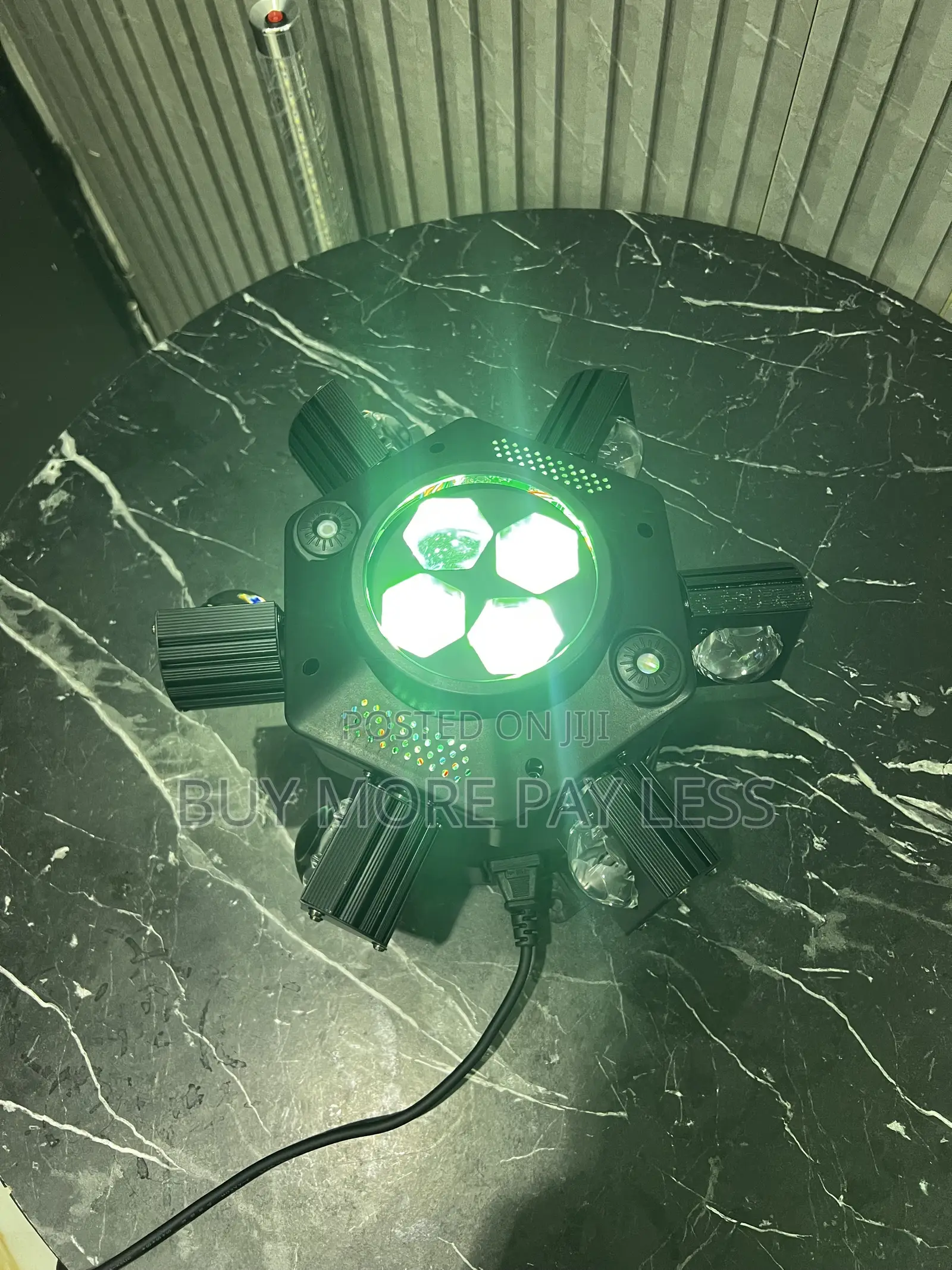 6-Arm Cyclone Bee-Eye LED Laser Moving Head DJ Light