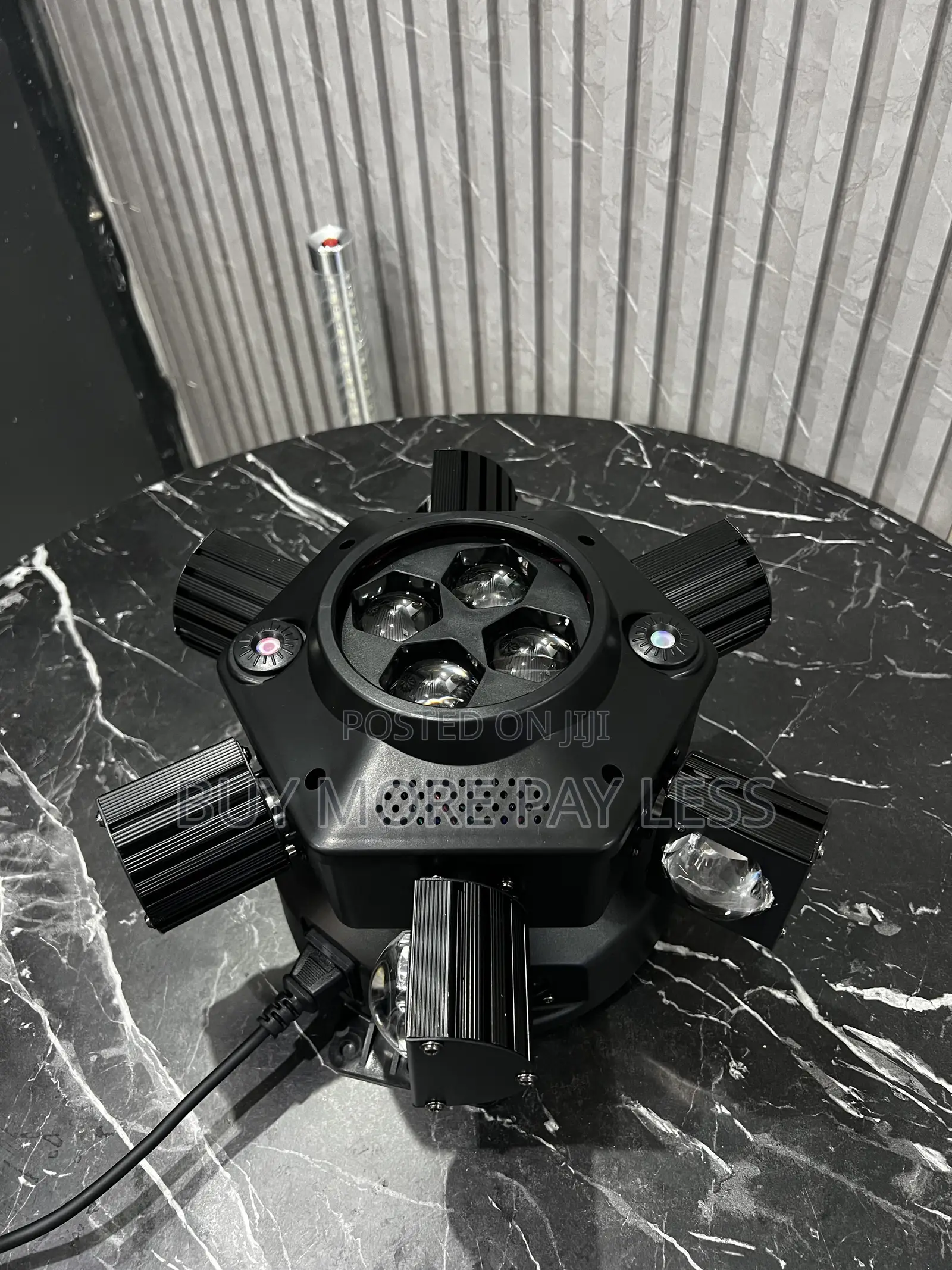 6-Arm Cyclone Bee-Eye LED Laser Moving Head DJ Light