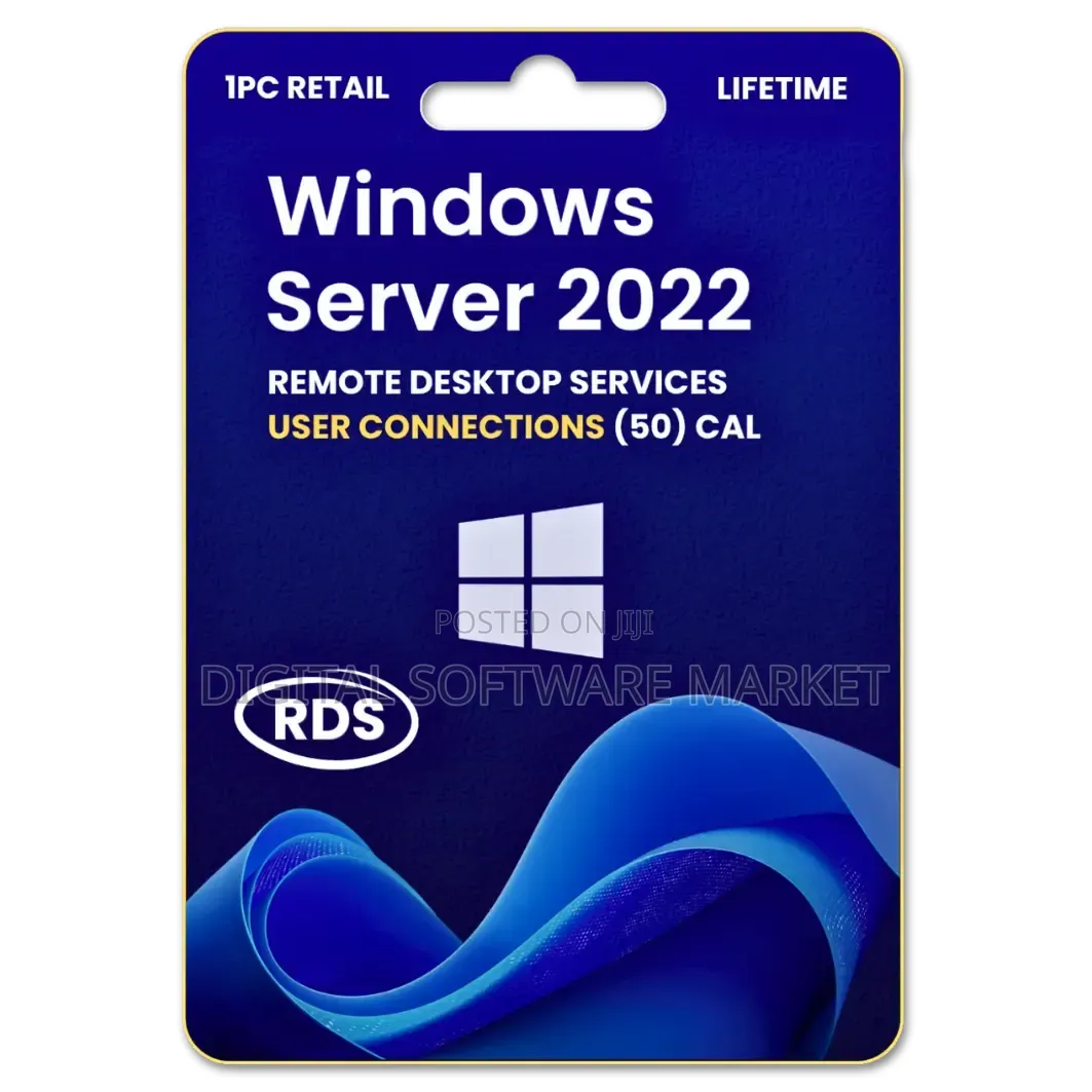 Windows Server 2022 Remote Desktop Services User Connections (50) CAL