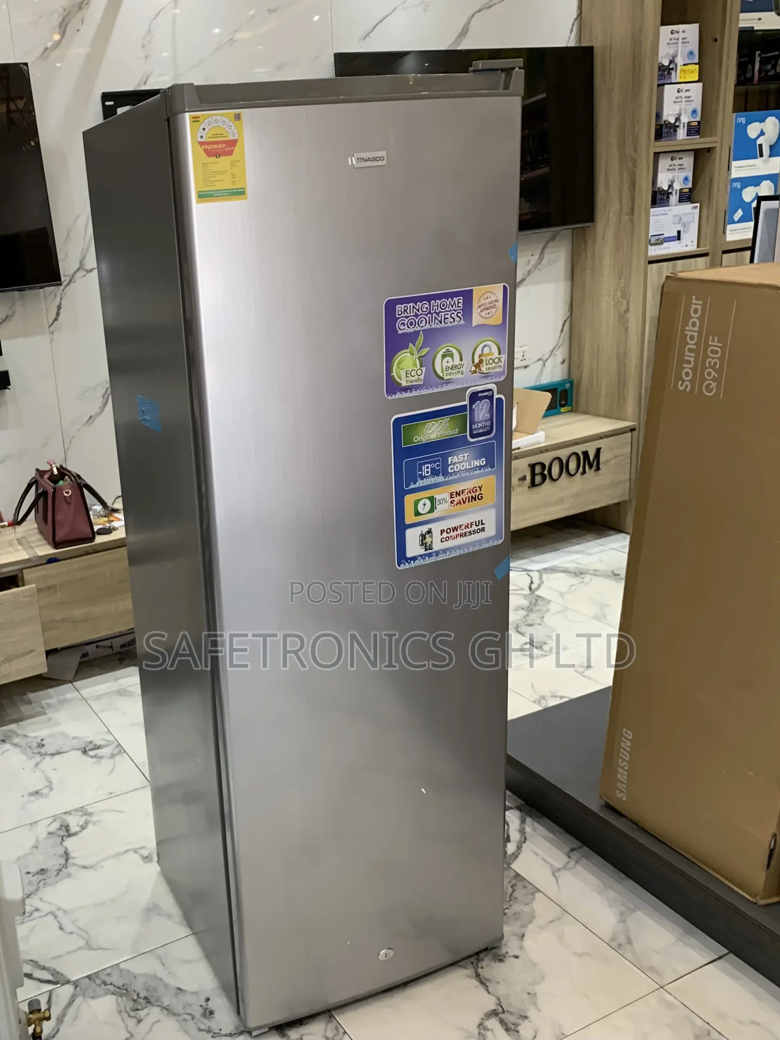 Long Lasting Nasco NASD1-33 242-Liter Upright Standing Freezer
