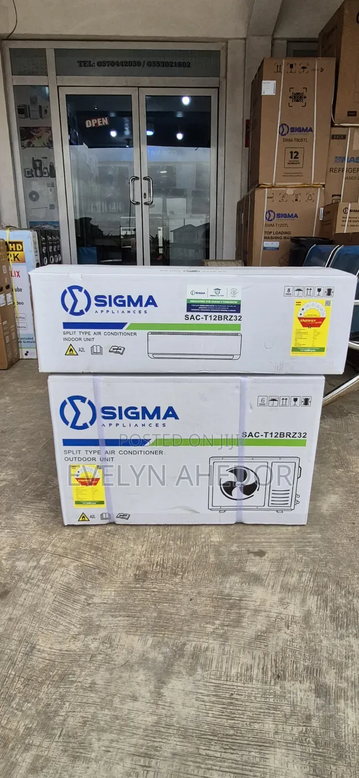 Fast Chilling Sigma AC 1.5hp 100% Pure Cupper for Sale