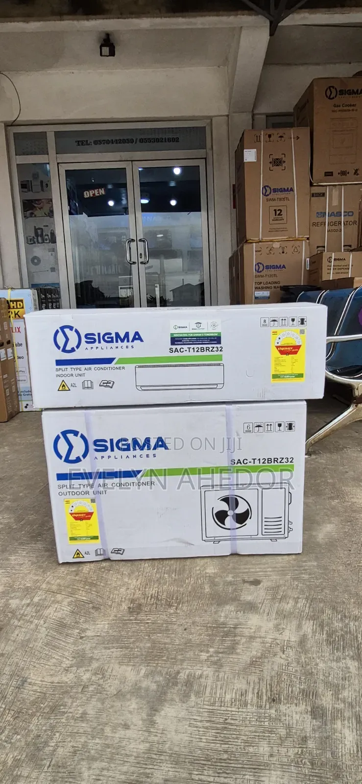 Fast Chilling Sigma AC 1.5hp 100% Pure Cupper for Sale