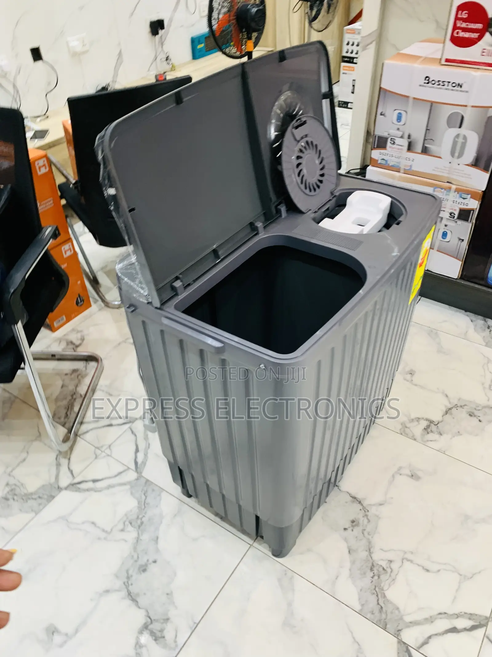 Grab Your Washing Machine 10kg Nasco Black