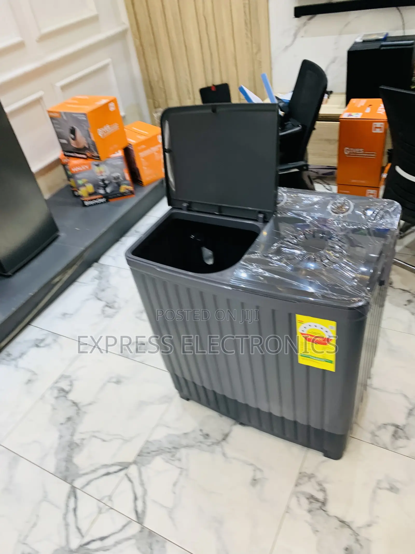 Zealous Sleek New Washing Machine 10Kg Topload Twintub Nasco
