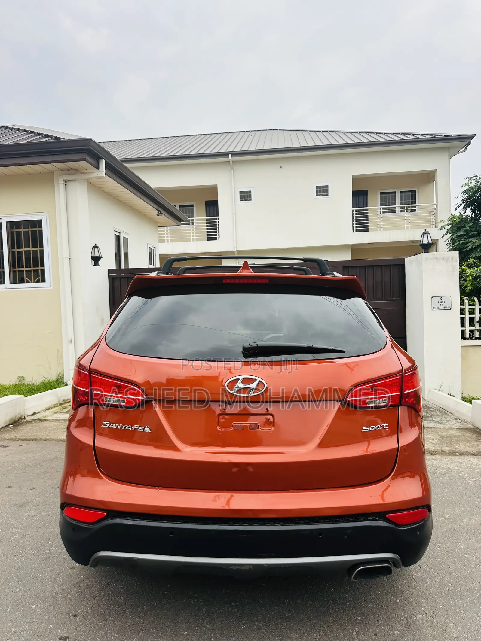 Hyundai Santa Fe Limited AWD 2016 Orange