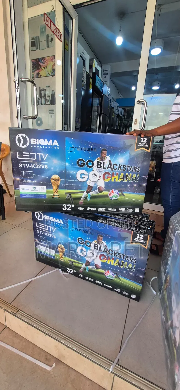 Fresh in Box Sigma 32 Inches Digital Satellite Television
