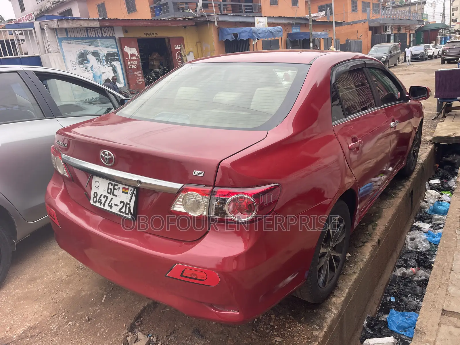 Toyota Corolla LE 4dr Sedan (1.8L 4cyl 4A) 2013 Red