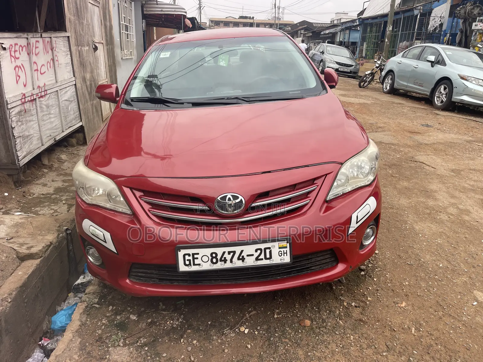 Toyota Corolla LE 4dr Sedan (1.8L 4cyl 4A) 2013 Red