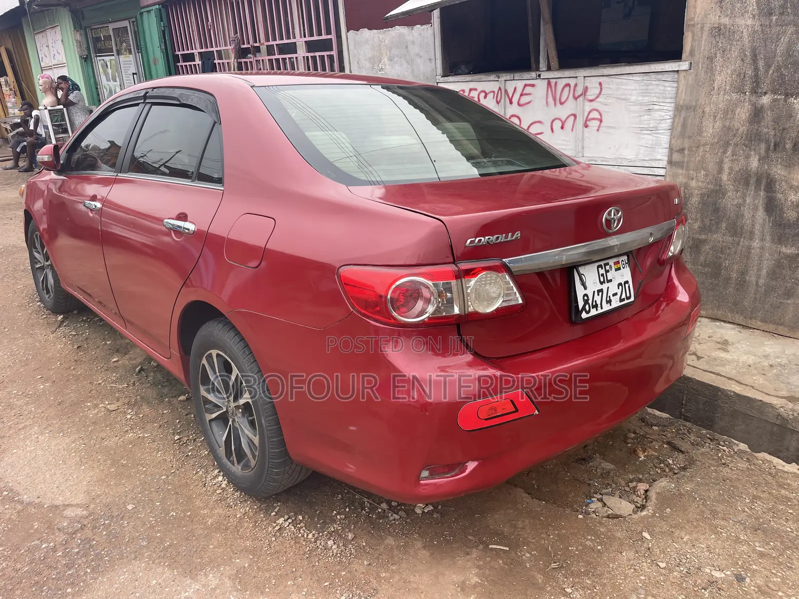 Toyota Corolla LE 4dr Sedan (1.8L 4cyl 4A) 2013 Red