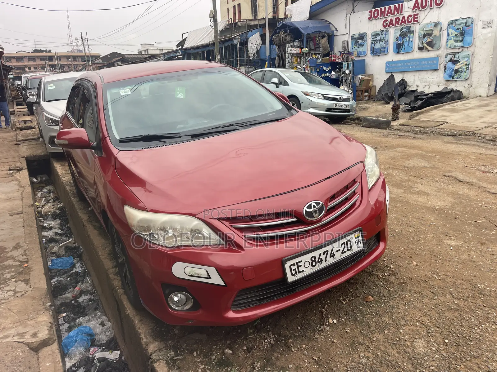 Toyota Corolla LE 4dr Sedan (1.8L 4cyl 4A) 2013 Red