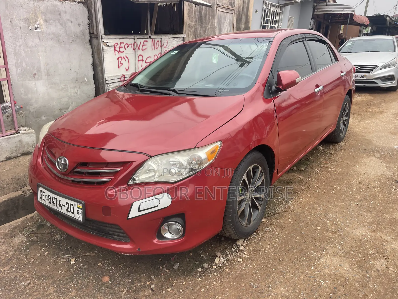 Toyota Corolla LE 4dr Sedan (1.8L 4cyl 4A) 2013 Red