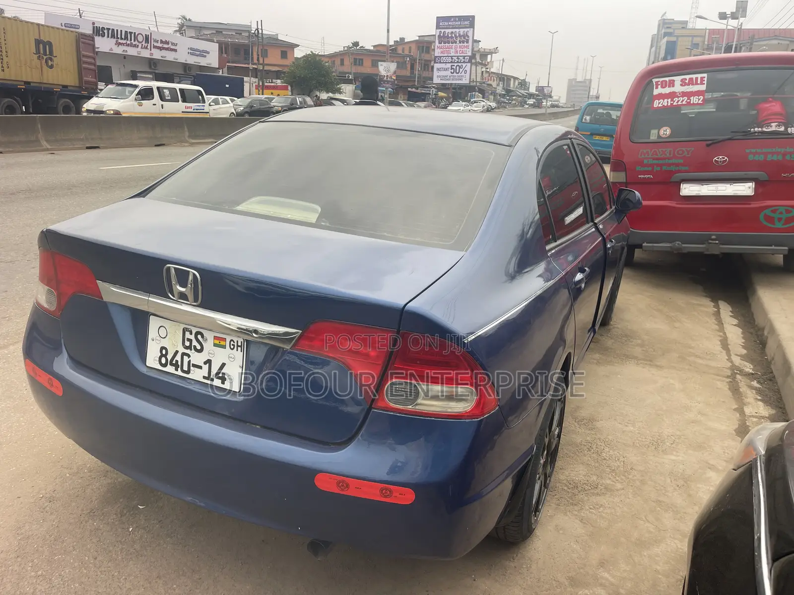 Honda Civic Coupe 1.8 LX 2008 Blue
