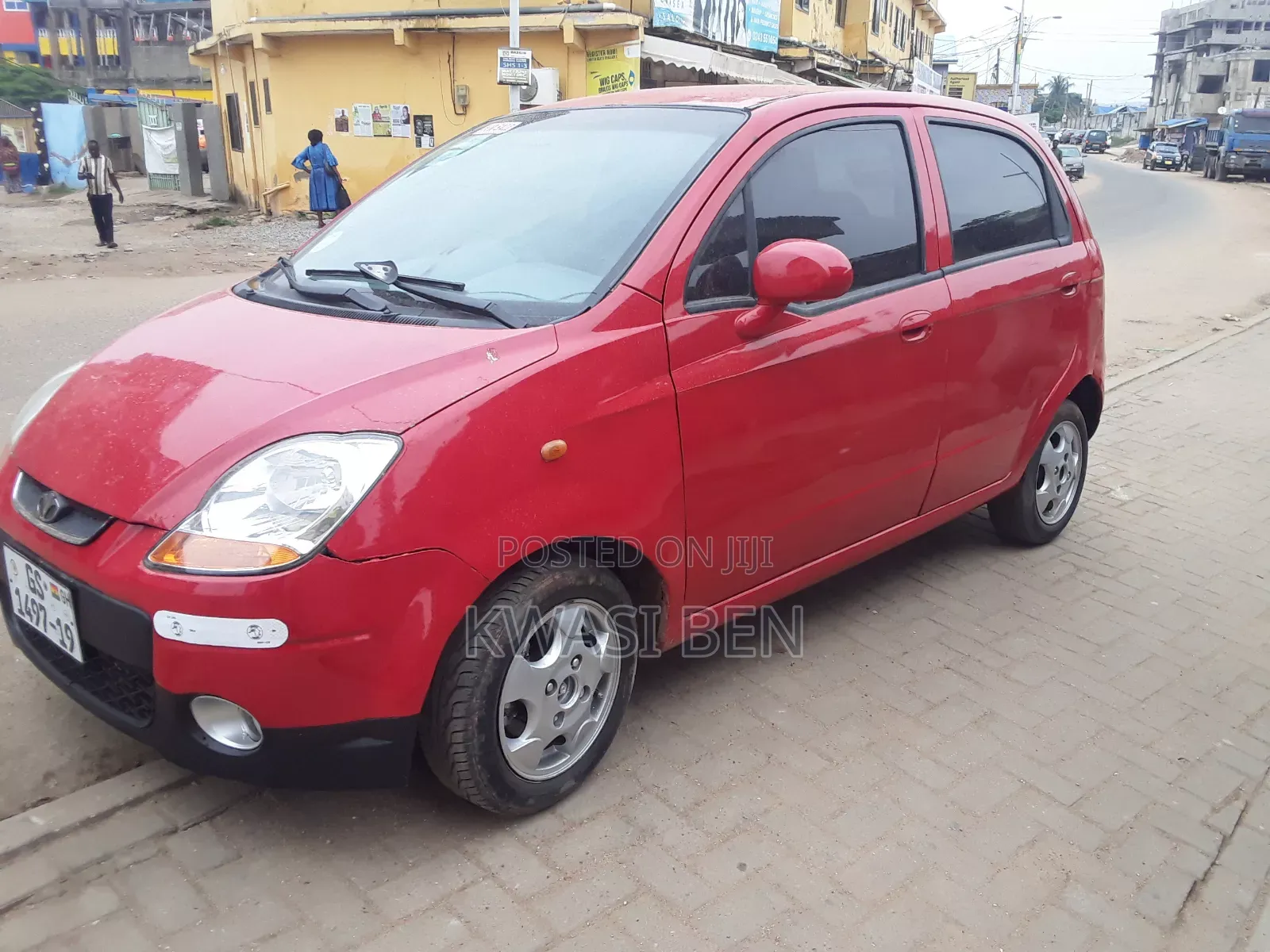 Daewoo Matiz 2007 Red