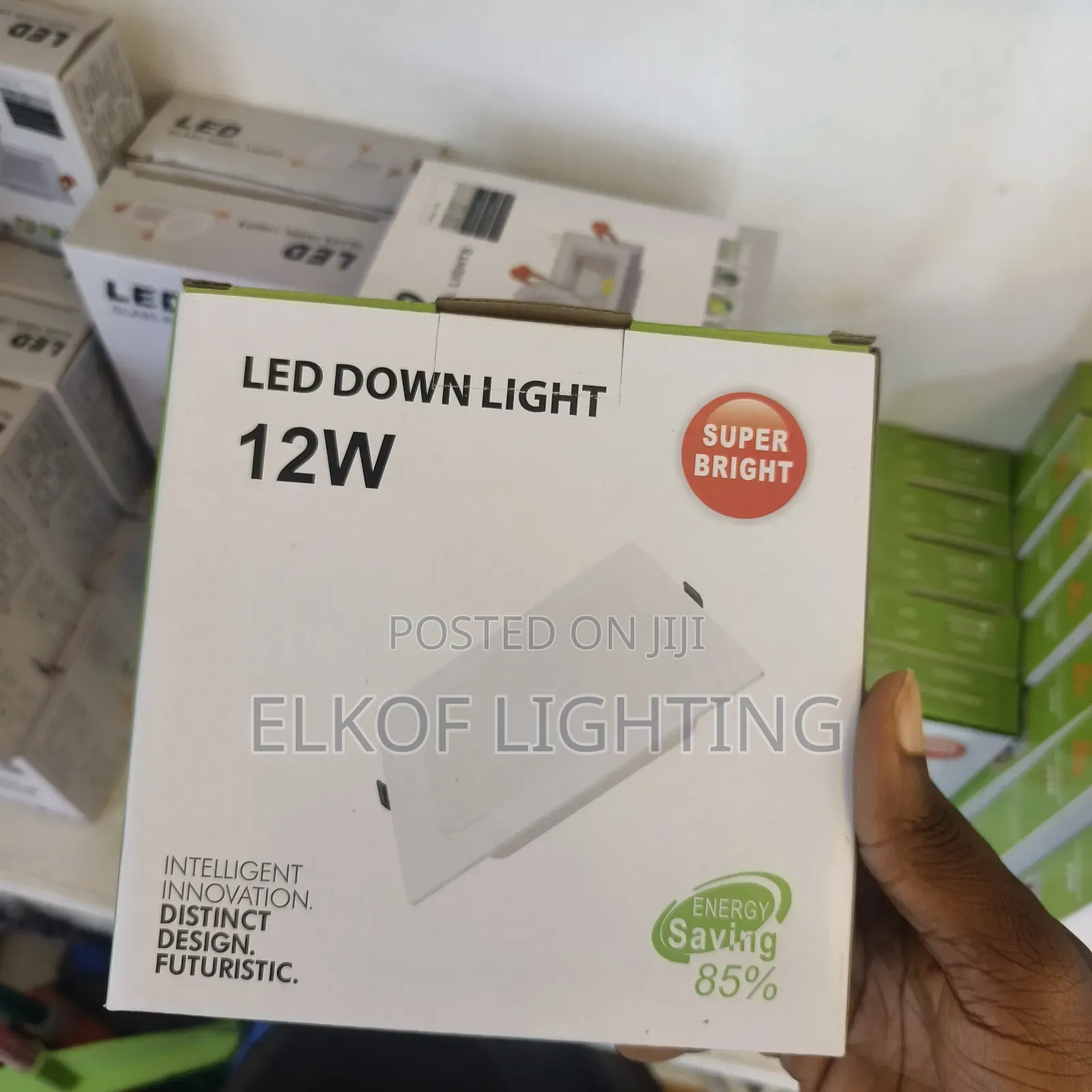 12 LED Recessed Ceiling Light Downlight - Square