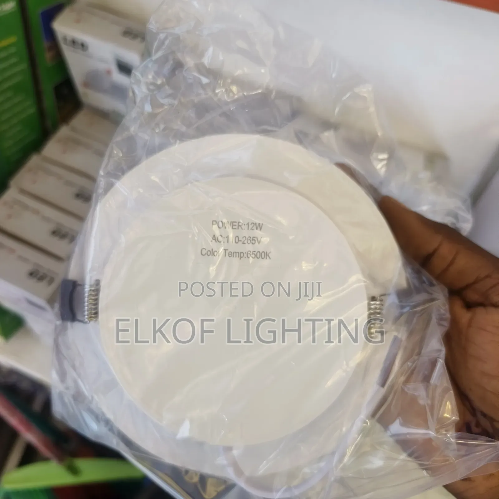 12w LED Recessed Ceiling Light Downlight - Round