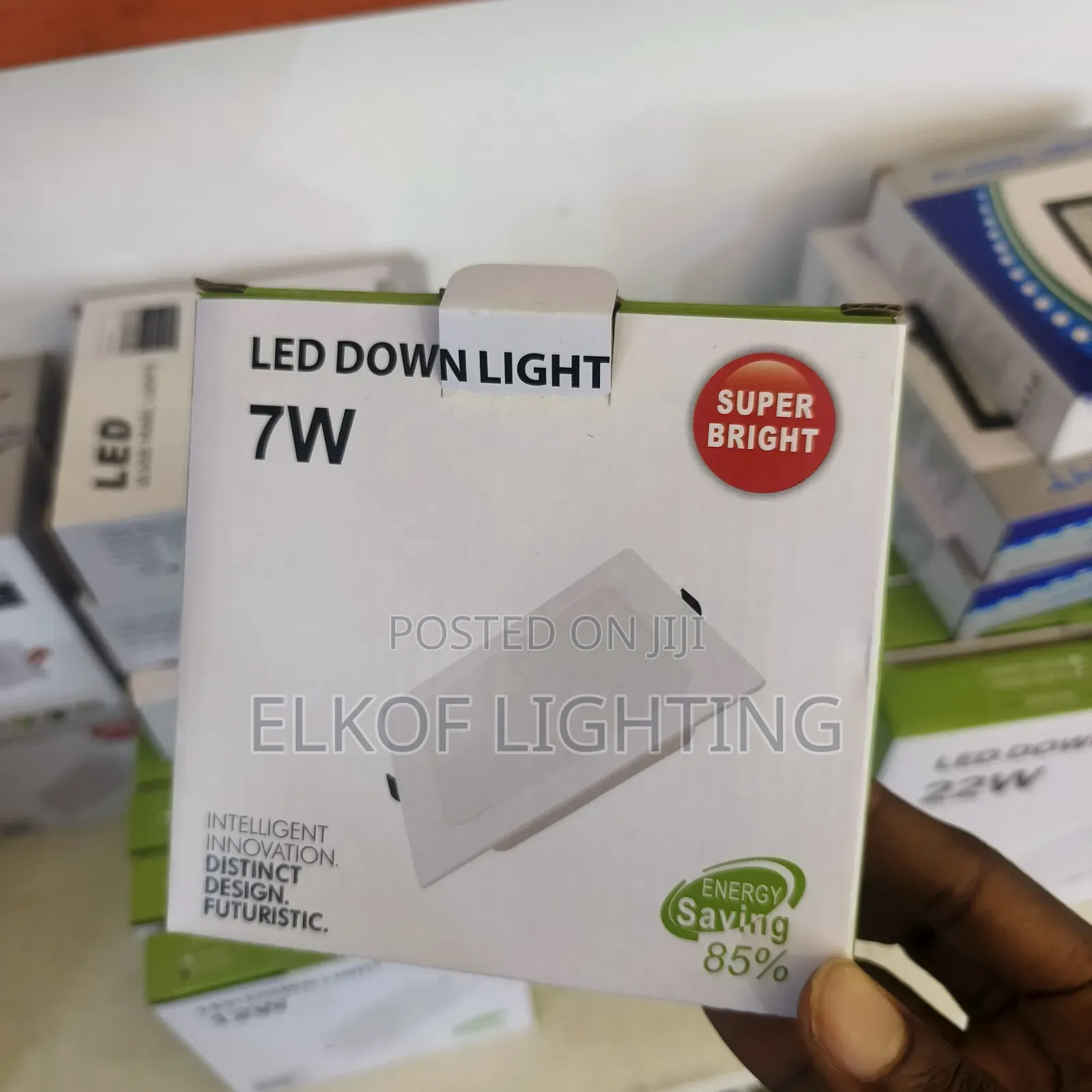 7w LED Recessed Ceiling Light Downlight - Square