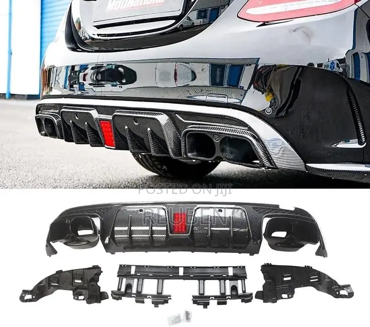 Mercedes Benz C300 LED Sport Bumper Diffuser