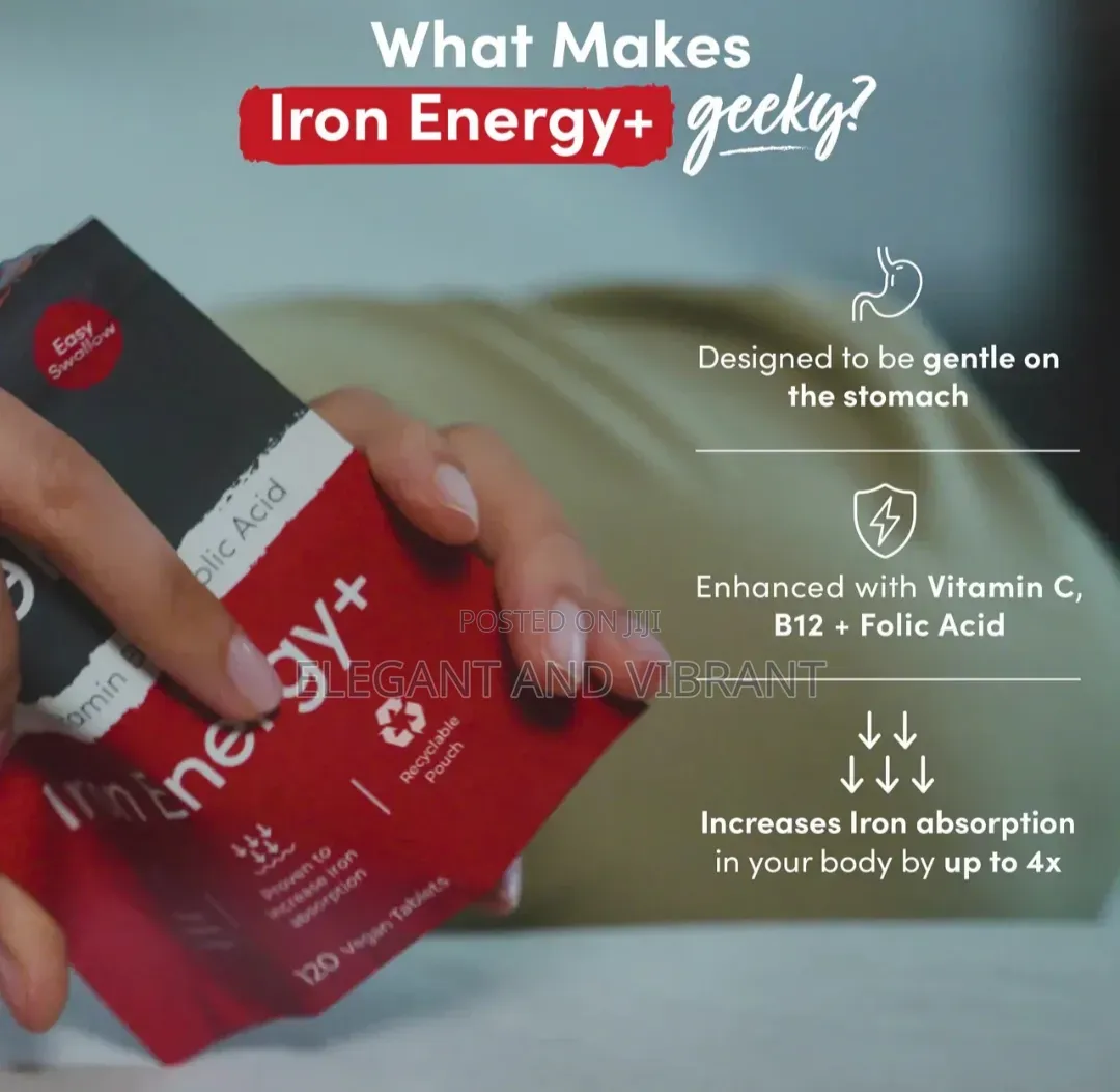 Iron Tablets 14mg for Energy, Immunity Fatigue |120 Iron Supplements