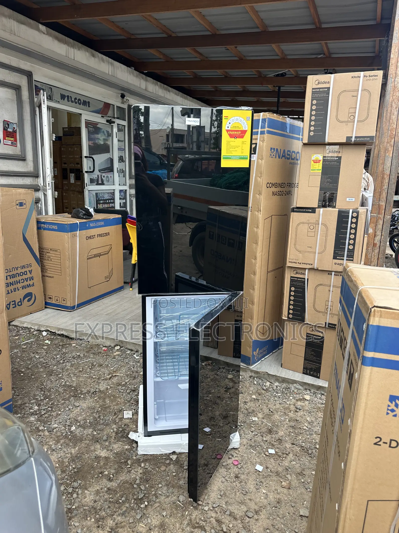 Lovely New Nasco Double Door Fridge Nasco NASD2-24fl