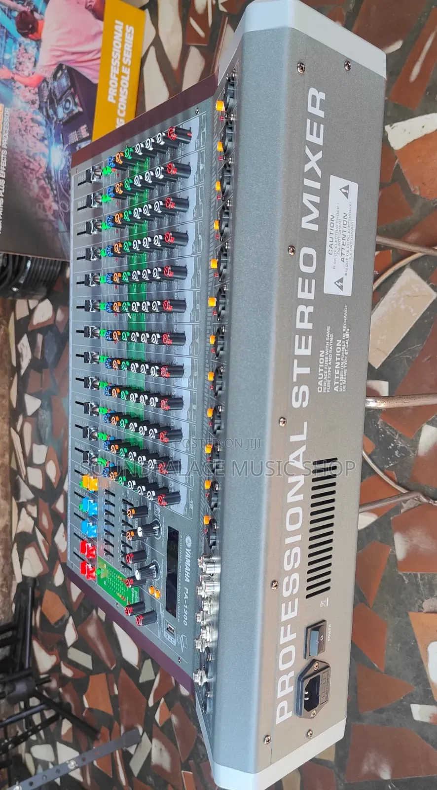 Yamaha PA-1200 12-Channel Audio Mixer With Bluetooth and USB
