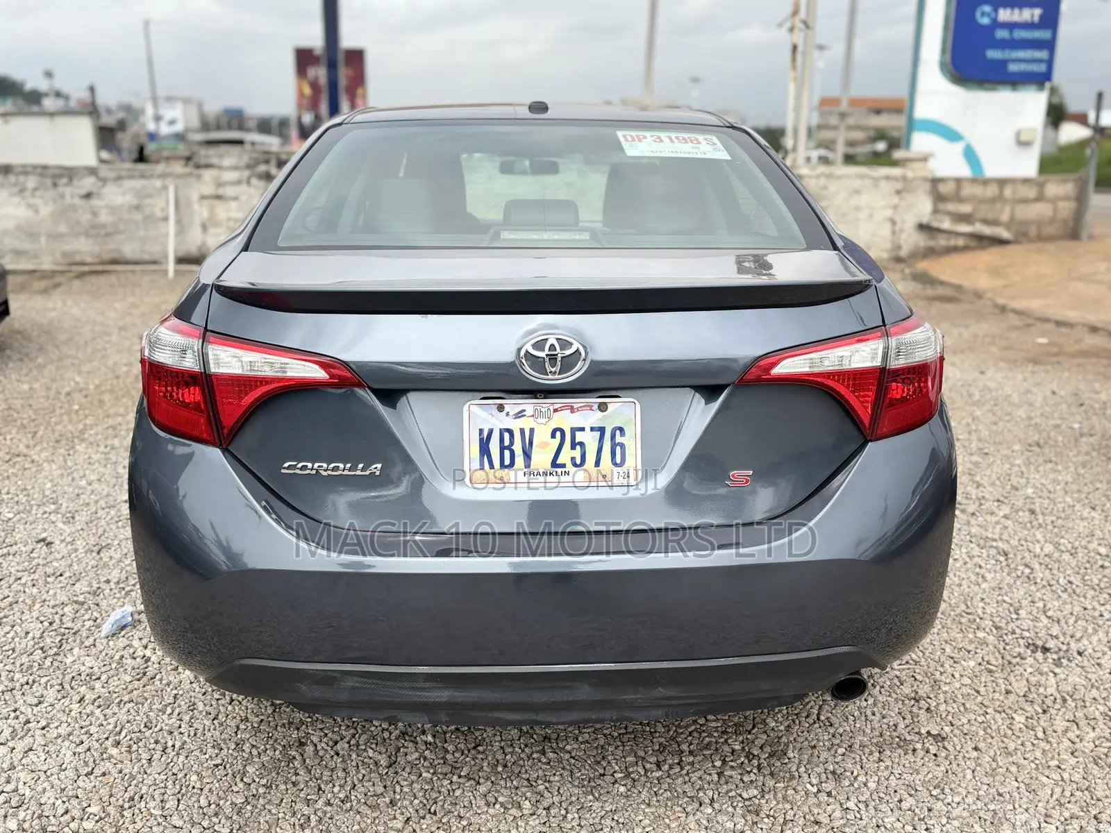 Toyota Corolla S 4dr Sedan (1.8L 4cyl CVT) 2015 Gray