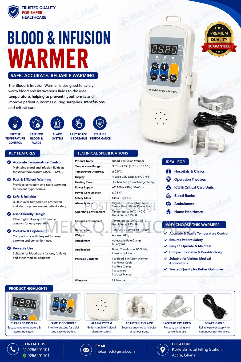 Blood Infusion Warmer