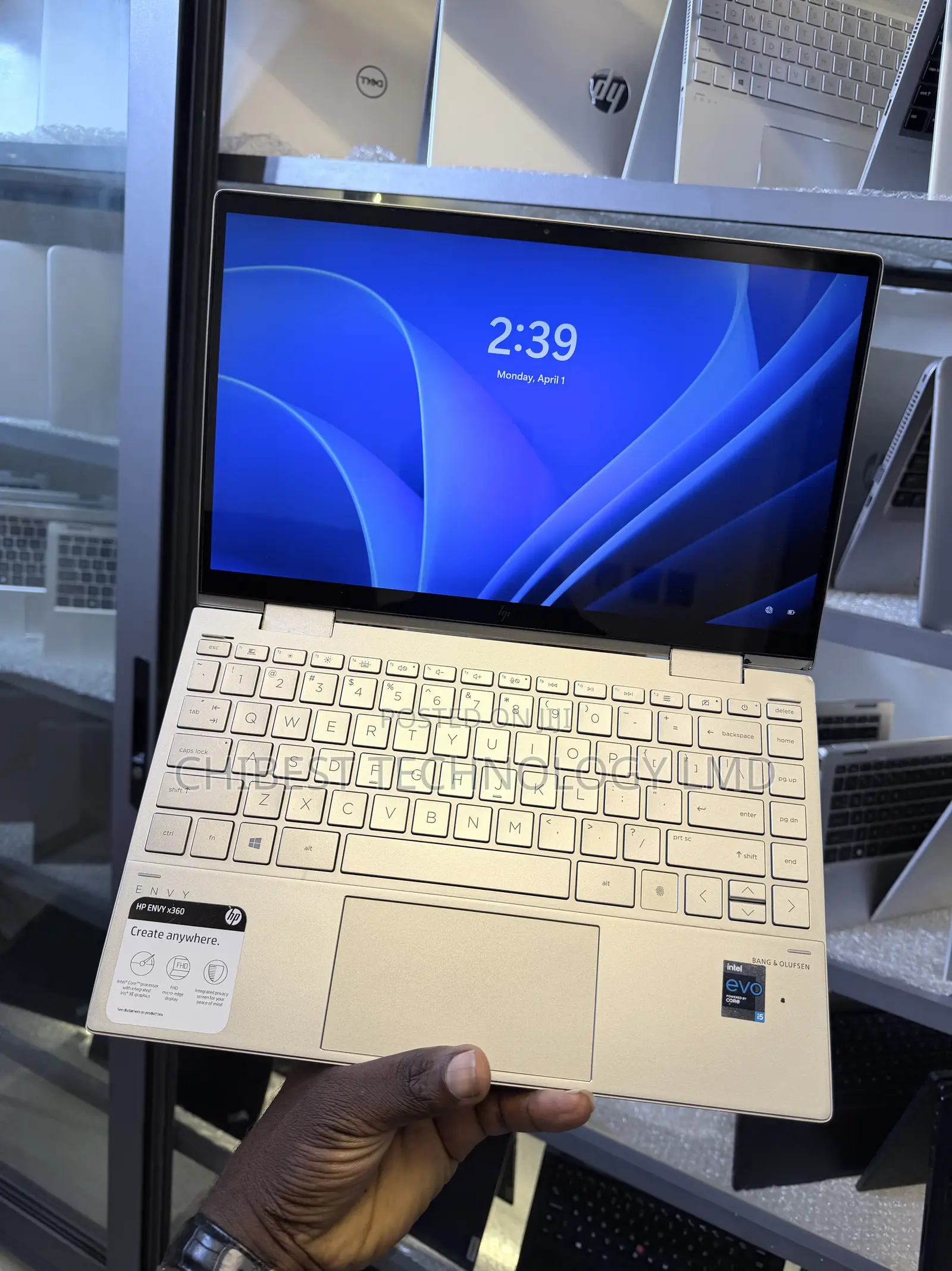 Laptop HP Envy X360 13z 8GB Intel Core i5 SSD 256GB