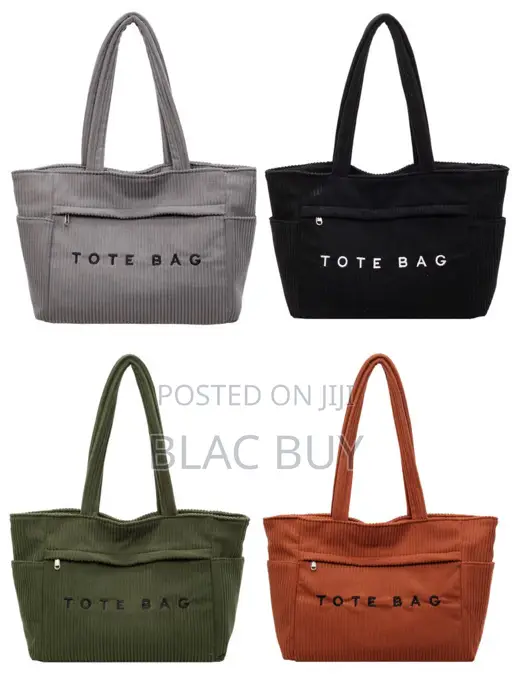 Corduroy Shoulder Bags for Women