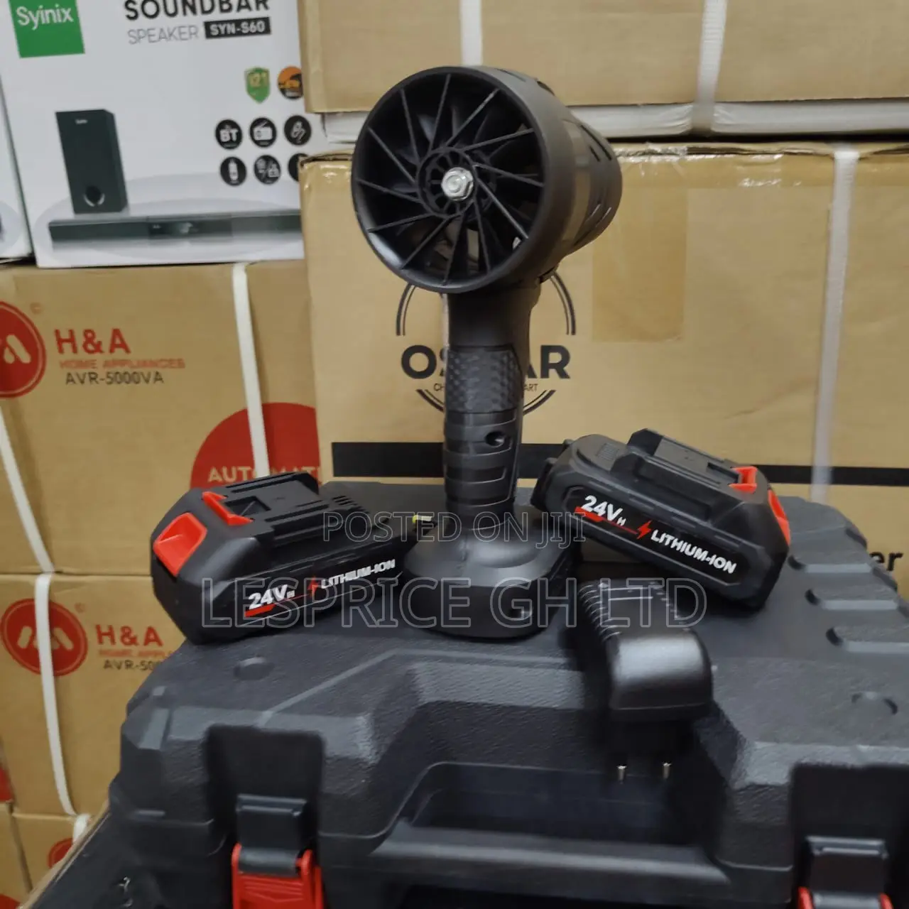 Promo Promo on Our New Handheld 45V Cordless Turbo Jet Air Blower