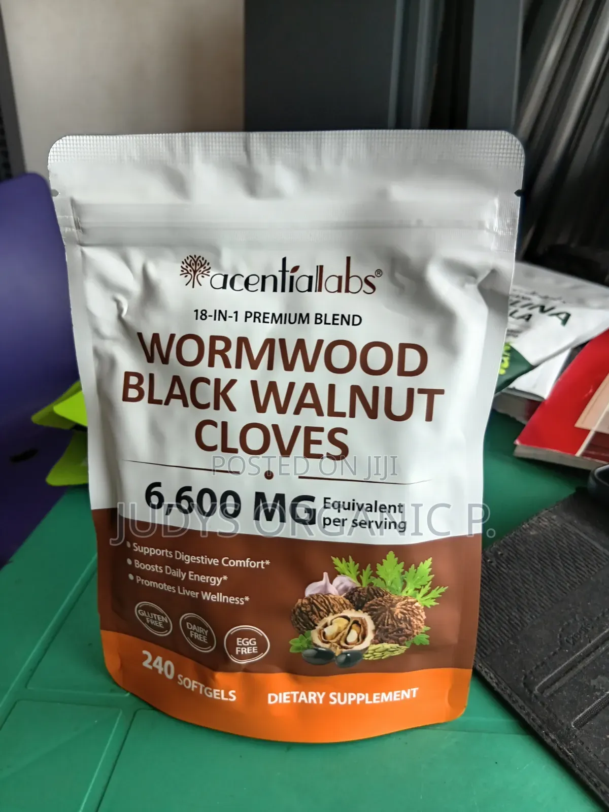Wormwood Black Walnut and Cloves Softgels