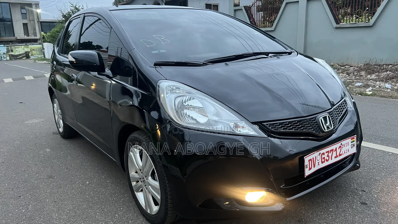 Honda Fit 5D Sport 2013 Black