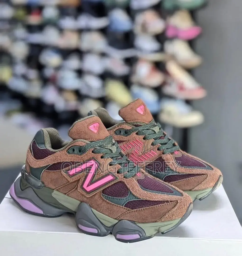 Original New Balance 9060 Rich Oak Burgundy
