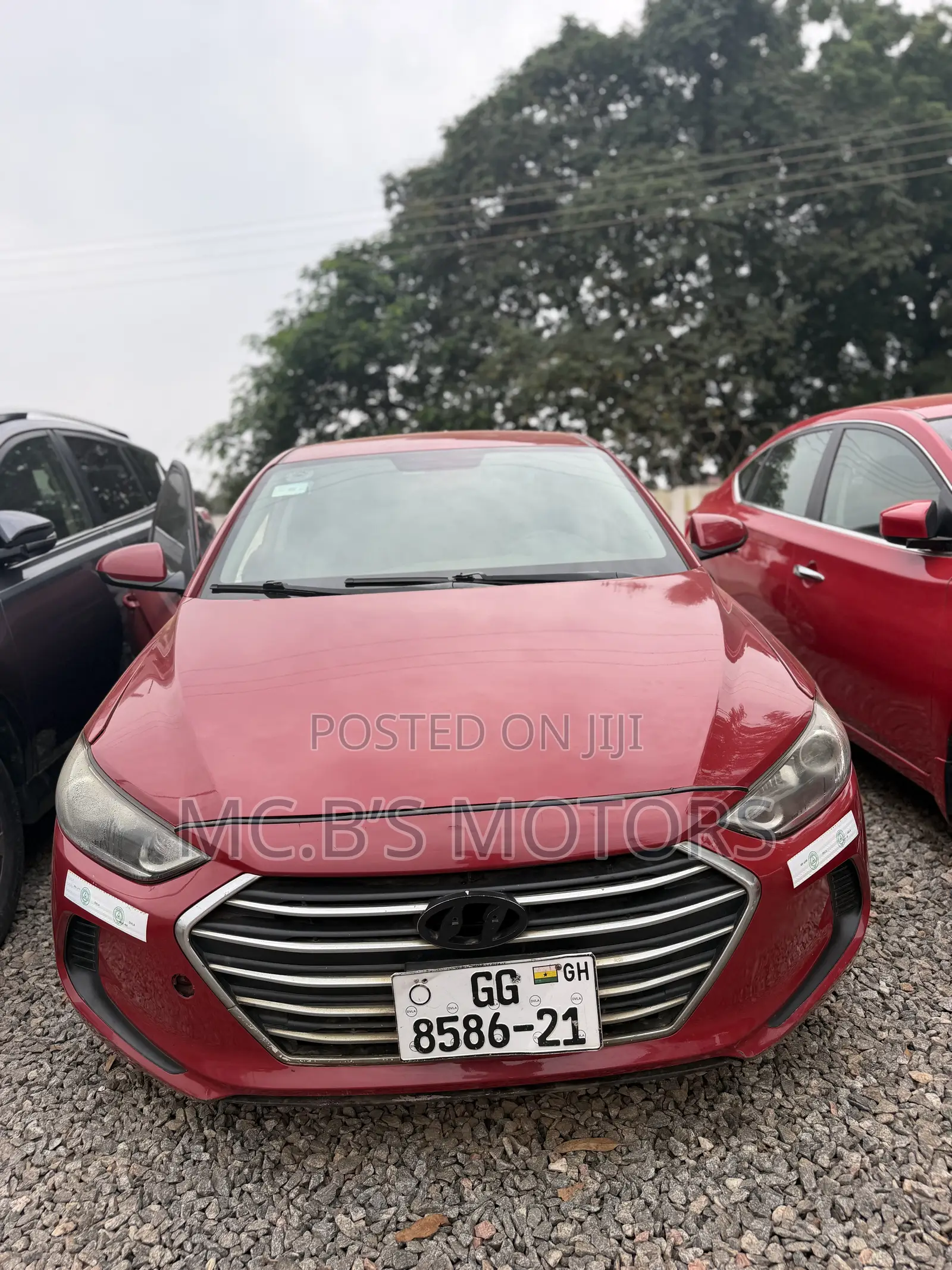 Hyundai Elantra 2017 Red