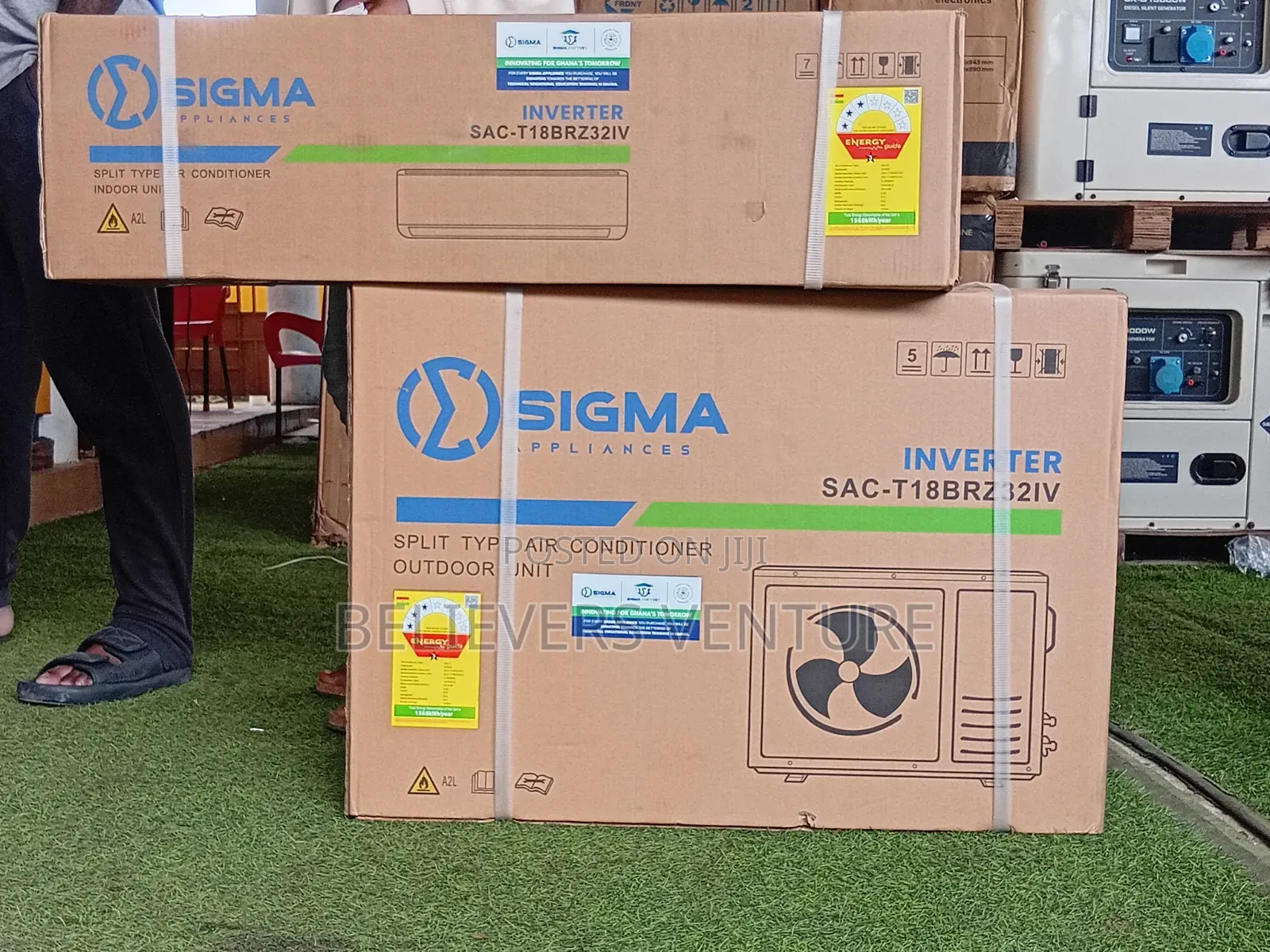 Sigma 2.0HP Split AC – Low Noise Air Conditioner 2.0hp AC