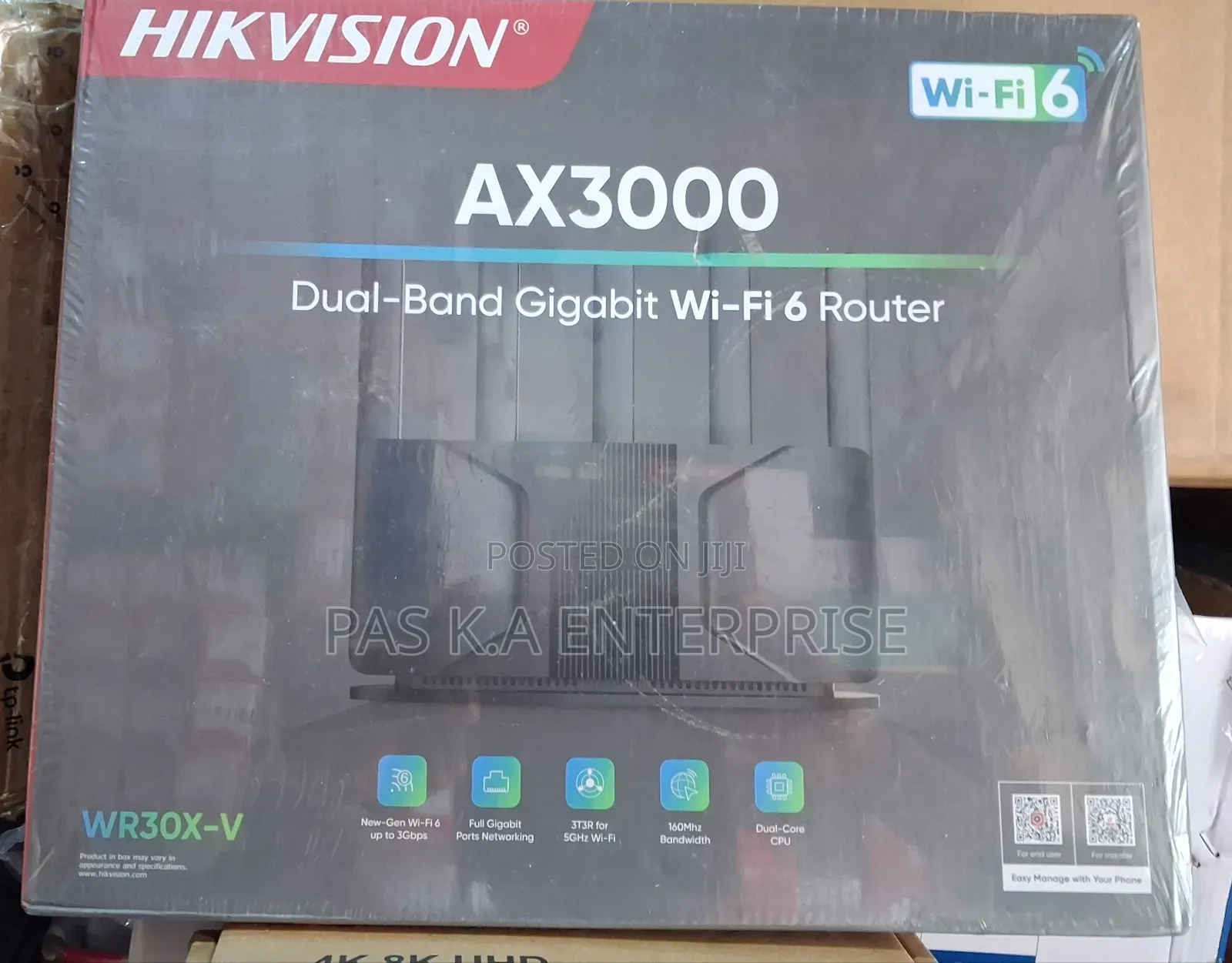Hikvision AX3000 Dual Ban Wifi6 Router