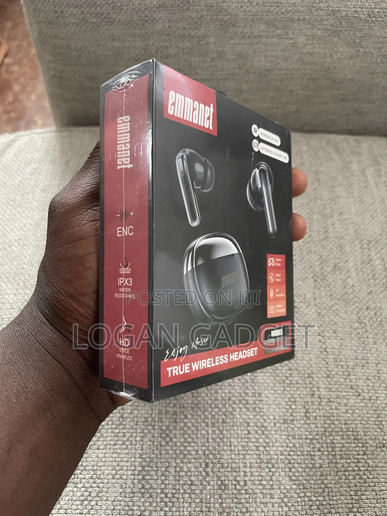 Emmanet-117 True Wireless Bluetooth Earbuds –