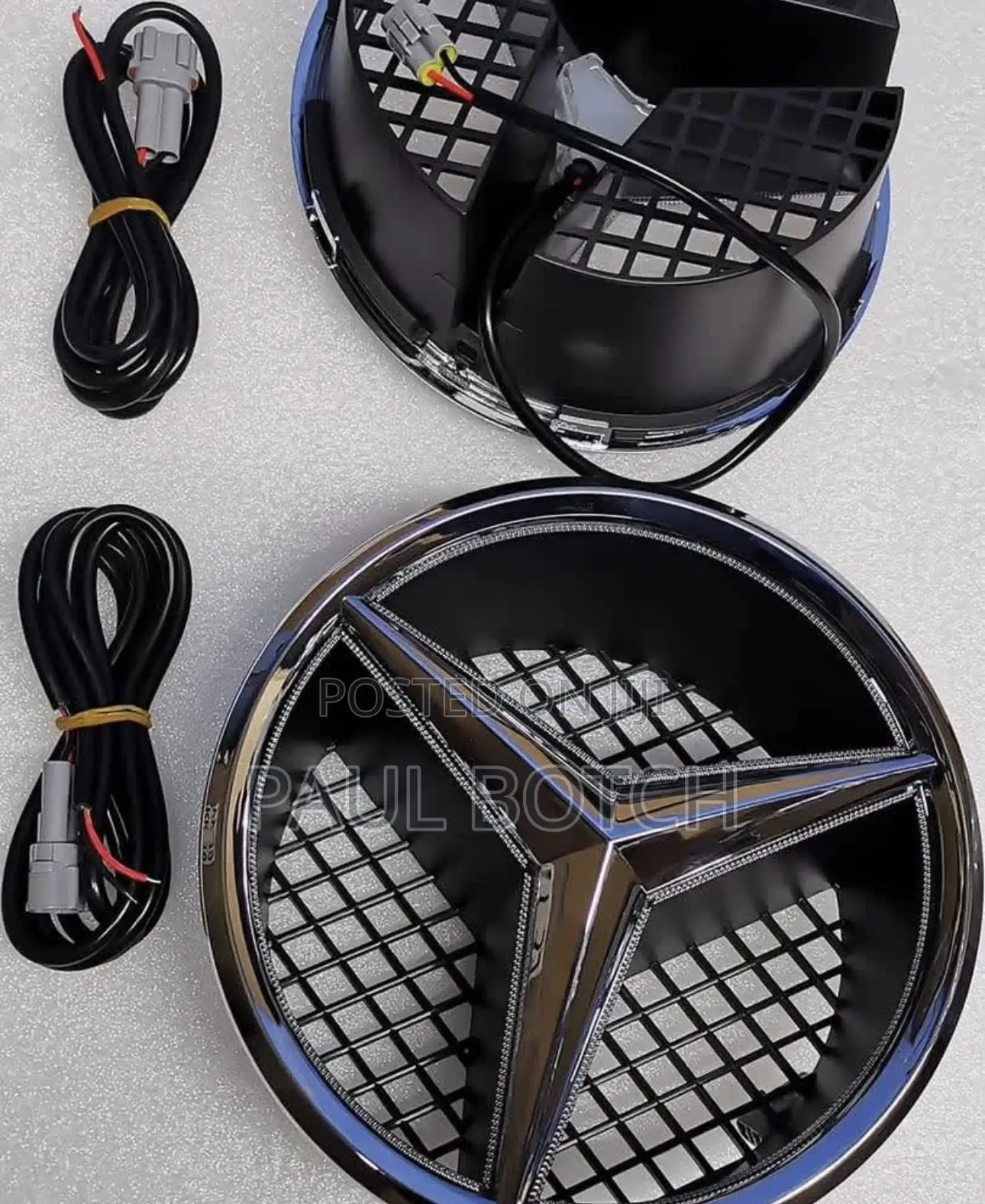 Illuminated LED Mercedes-Benz Grille Star Emblem