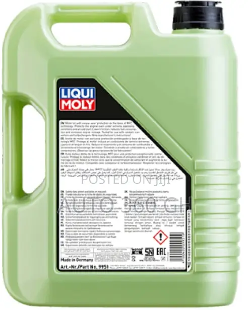 Liqui Moly 10w-40 5l (Free Engine Flush)