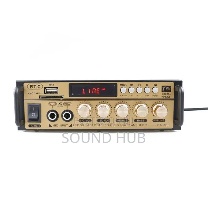 Stereo Bluetooth Amplifier - Black