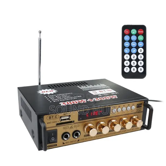 Stereo Bluetooth Amplifier - Black