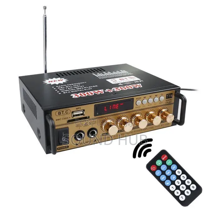 Stereo Bluetooth Amplifier - Black