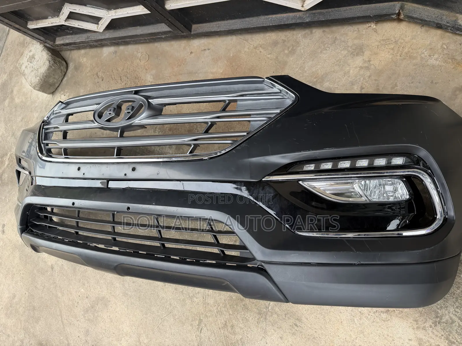 Hyundai Santa Fe 2017–2018 Complete Bumper Available Autoparts Is