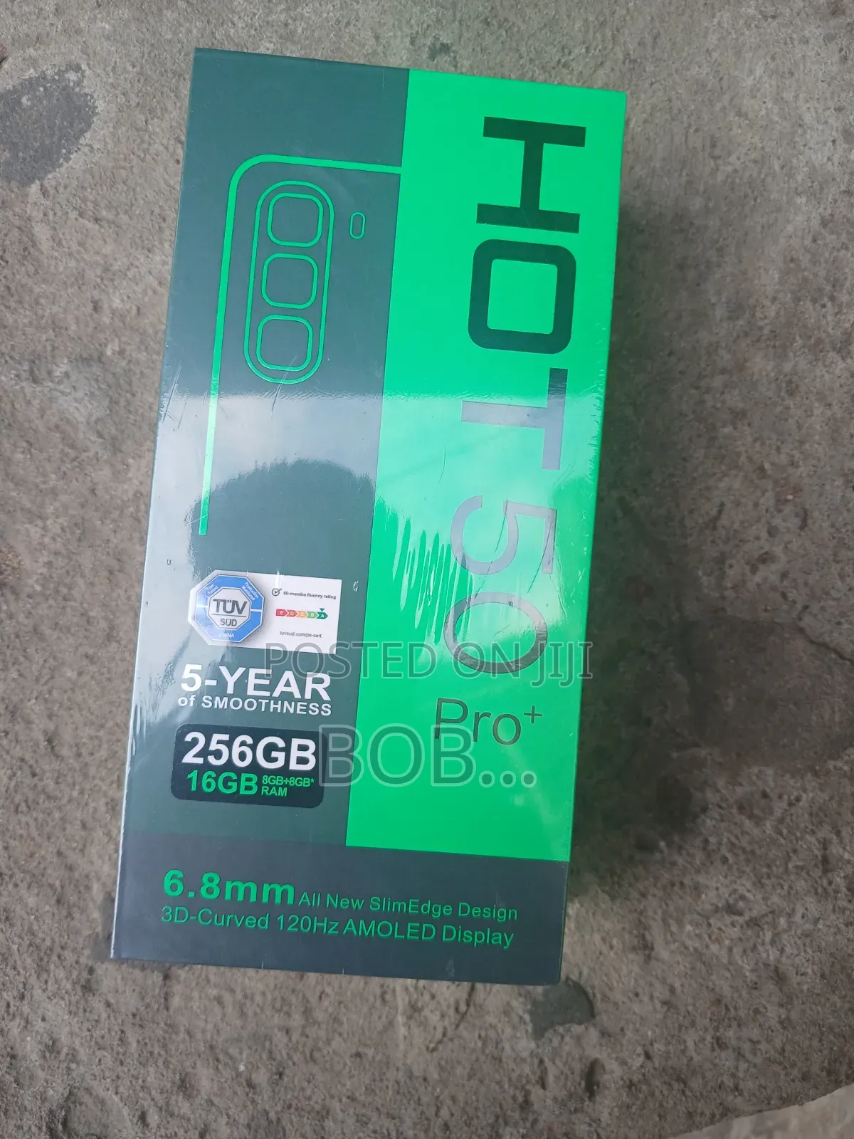 New Infinix Hot 50 Pro+ 4G 256 GB Black