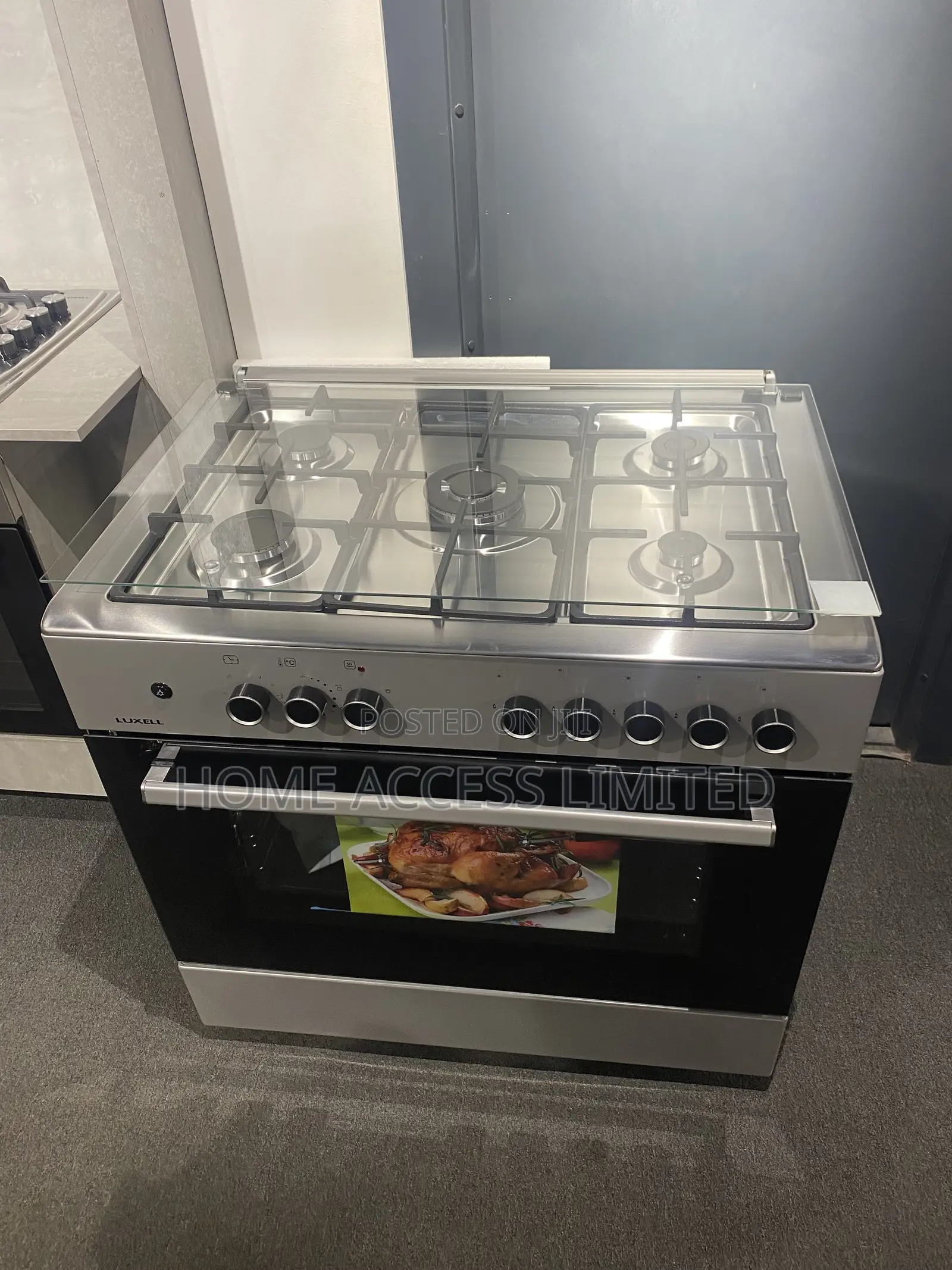 Luxell 90cm Free Standing 5gas Cooker