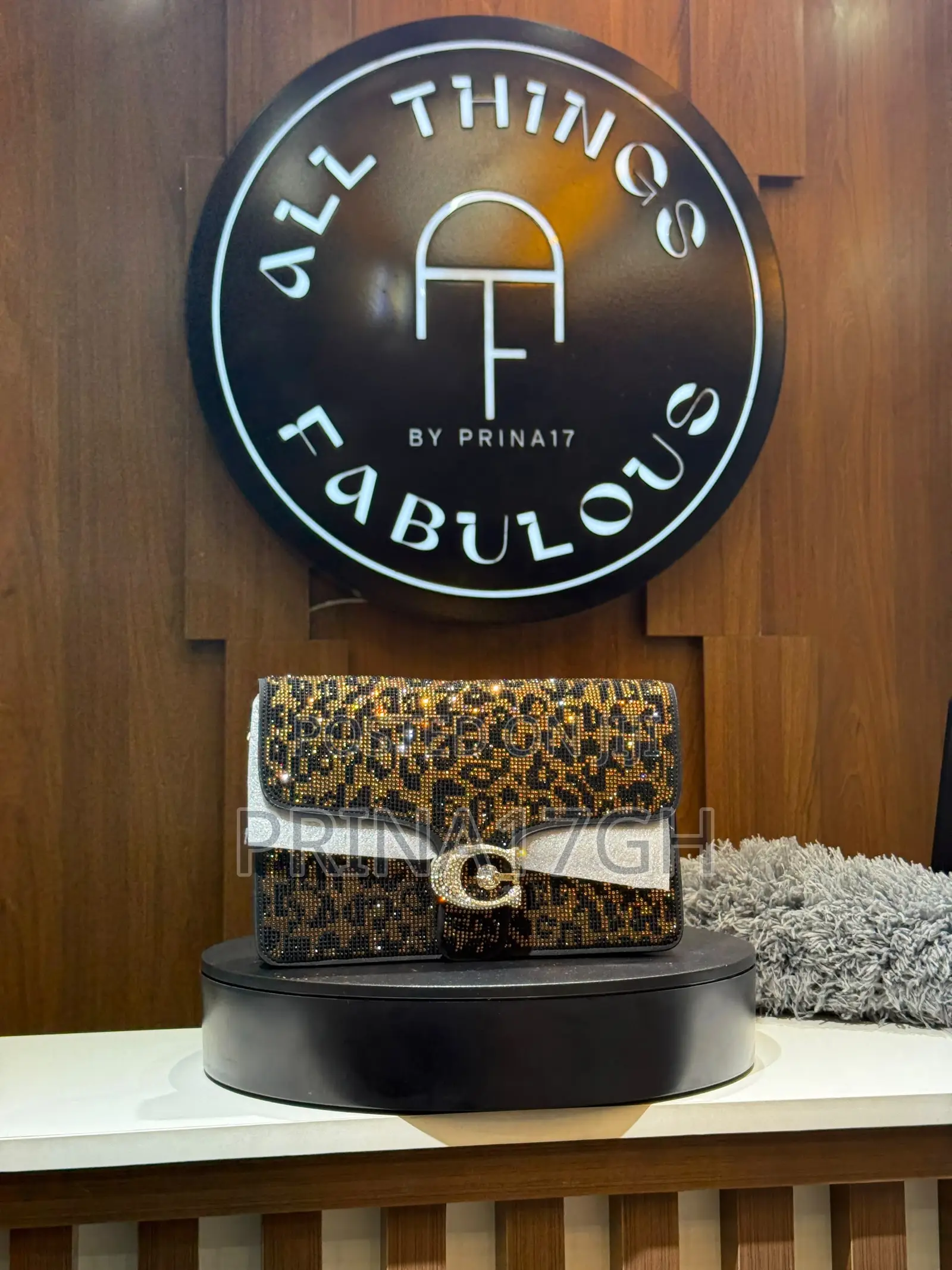 Coach Crystal Luxe Shoulder Bag