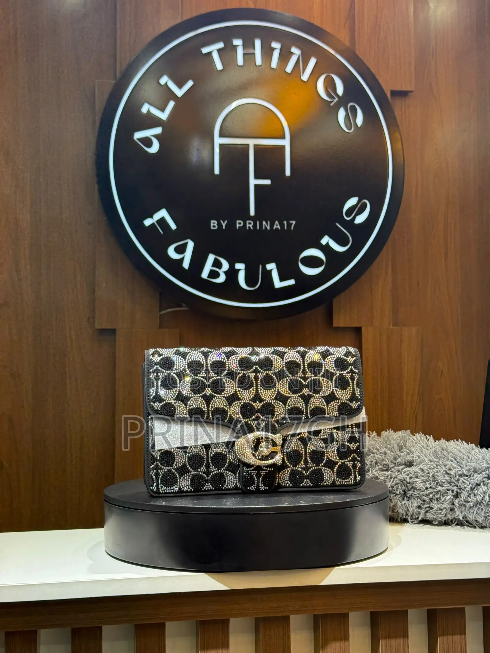 Coach Crystal Luxe Shoulder Bag