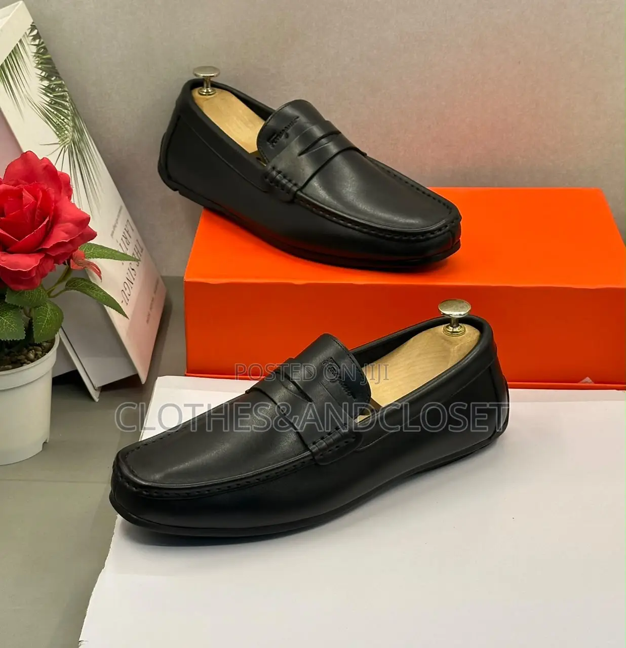 Men's Executive Horsebit Loafers – Premium Leather Slip-on Shoes