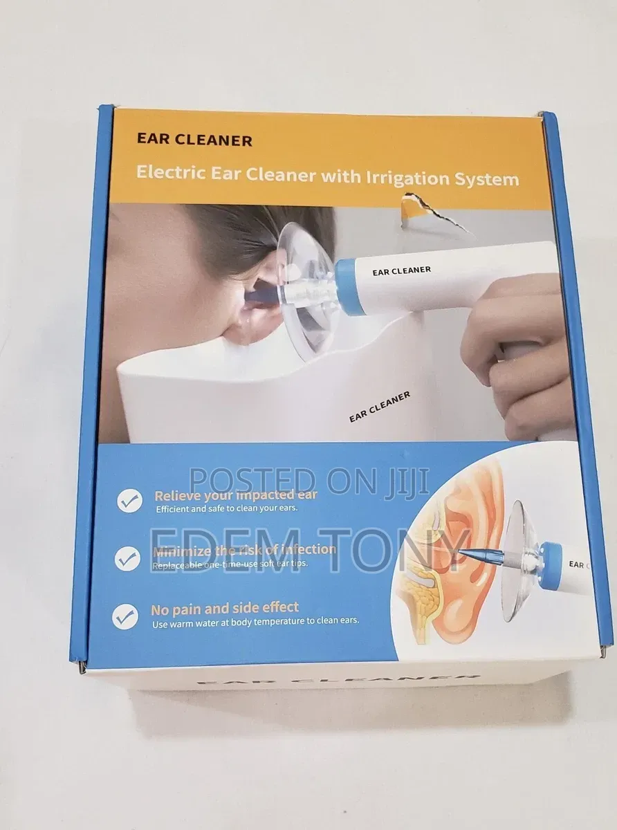 Electric Ear Wax Removal Cleaning Kit :Rechargeable Irrigation System